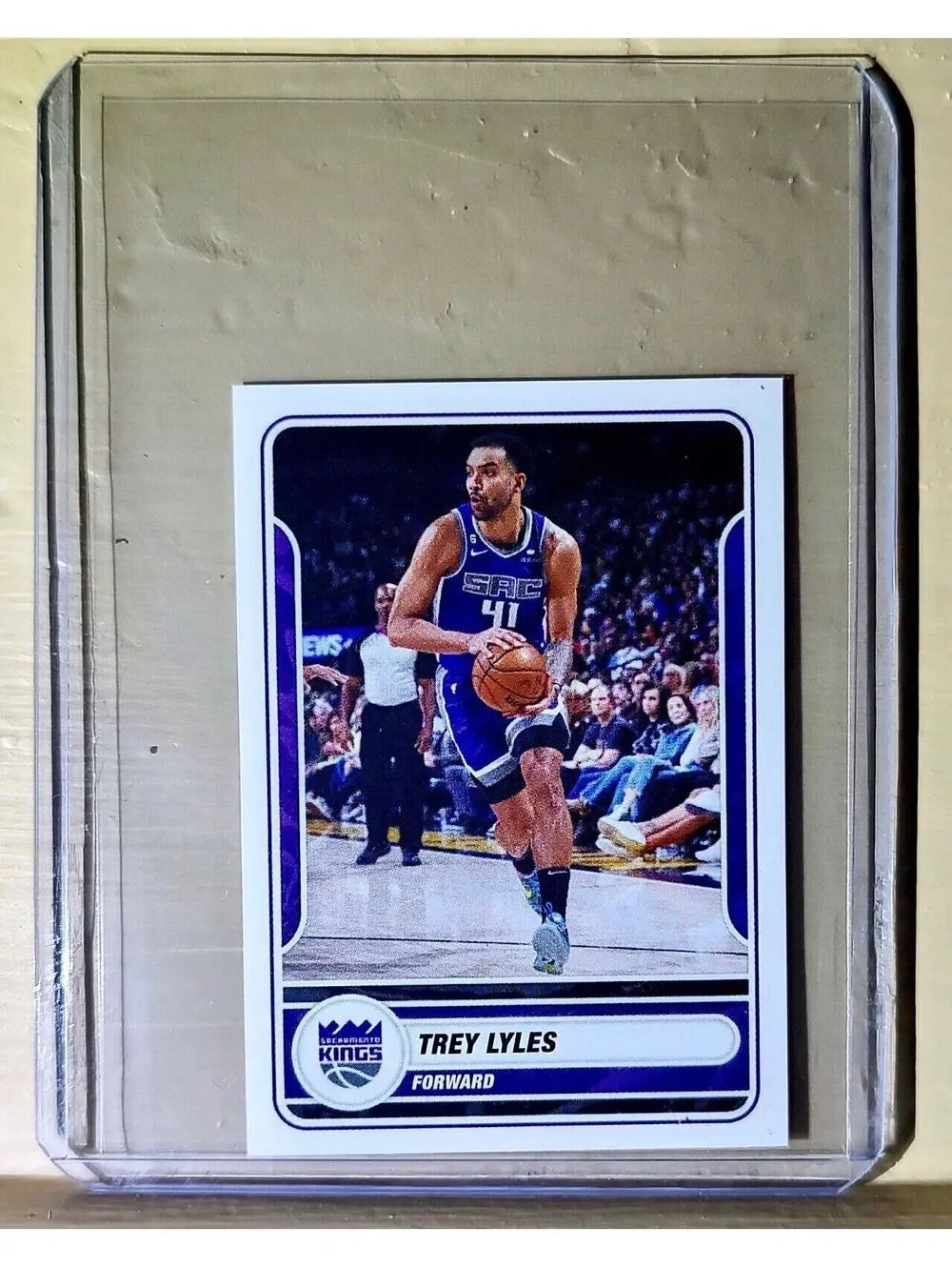 2023-24 Trey Lyles Panini NBA Basketball #459 Sticker Sacramento Kings